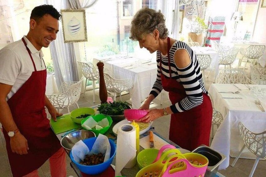 Sea View Sicilian Cooking Class & Taormina Market with Chef Mimmo 4