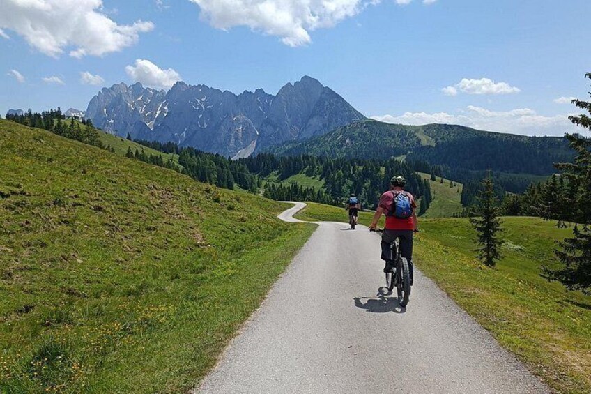 Guided e-bike tour of the alpine pastures in the Salzkammergut 2