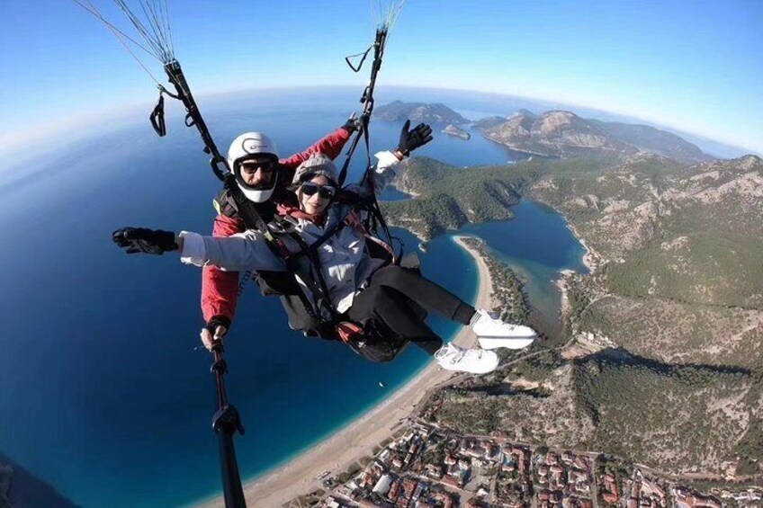 Turkey Fethiye Oludeniz Tandem Paragliding Tour