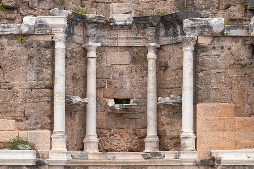 Perge Aspendos Side and Manavgat Waterfall Tour 1