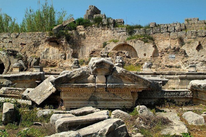 Perge Aspendos Side and Manavgat Waterfall Tour 2