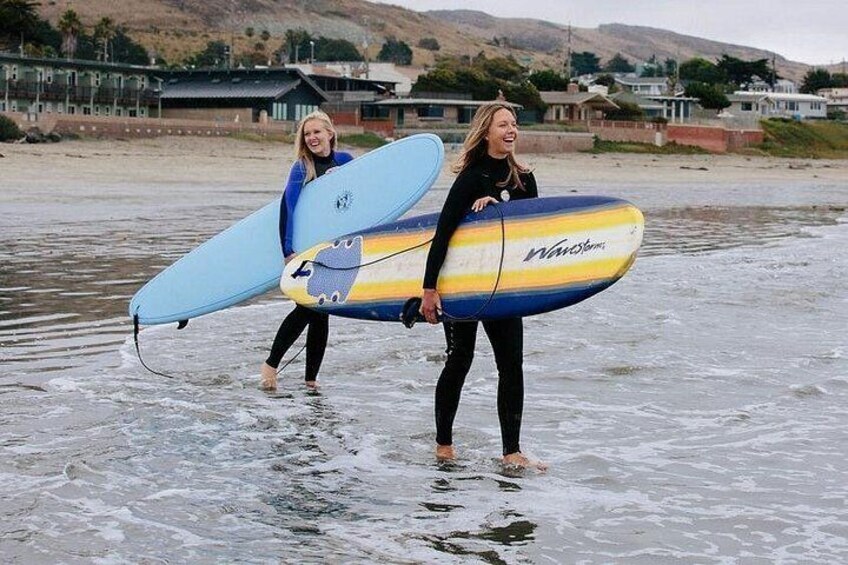 getting ready to surf in morro bay 4