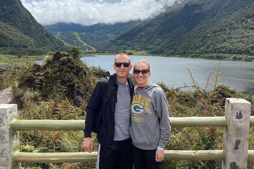 Stop at Papallacta's lagoon 5