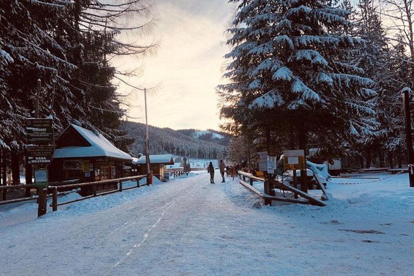 Entrance to the Tatra National Park 2