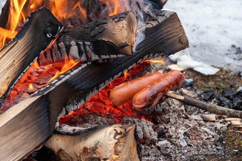 Highlander's bonfire with Polish sausage 5