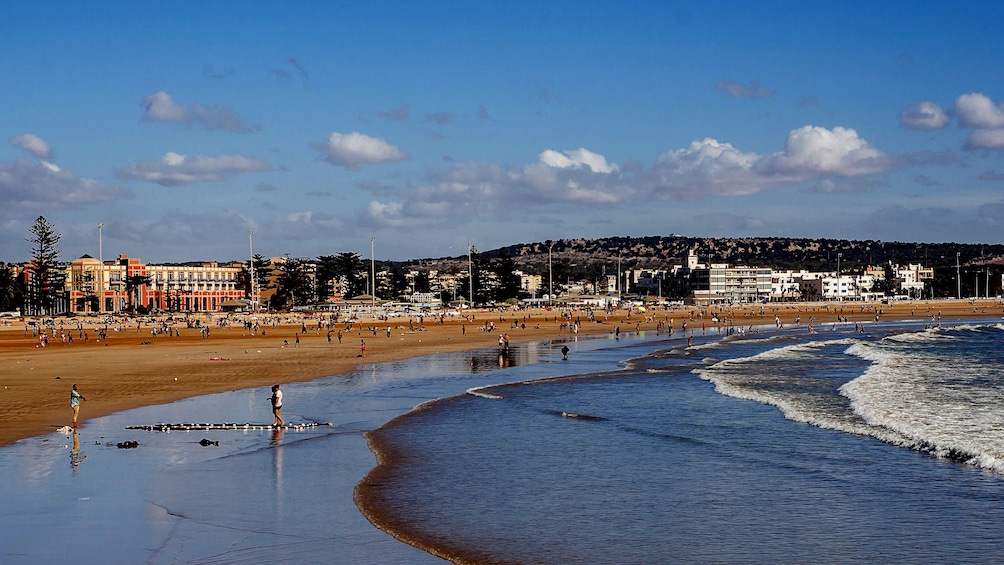 A beach in Essaouira, Morocco