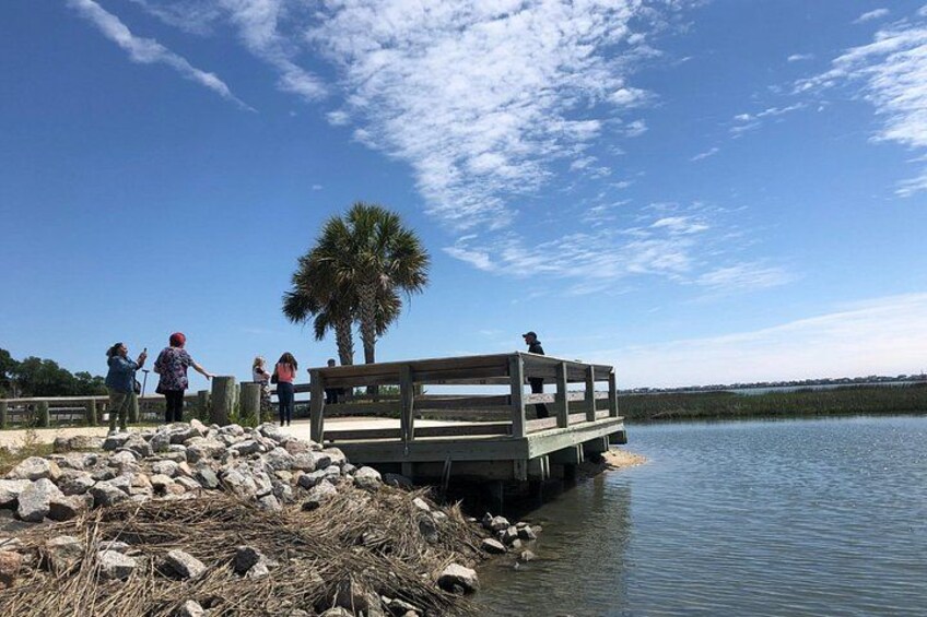 Murrells Inlet at high tide 2