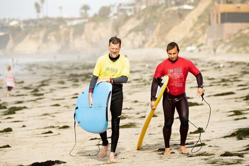 1 Day Adult Surf Retreat in San Diego