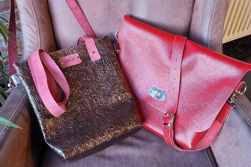 Genuine Leather Tote Bag Workshop in Leiden 5