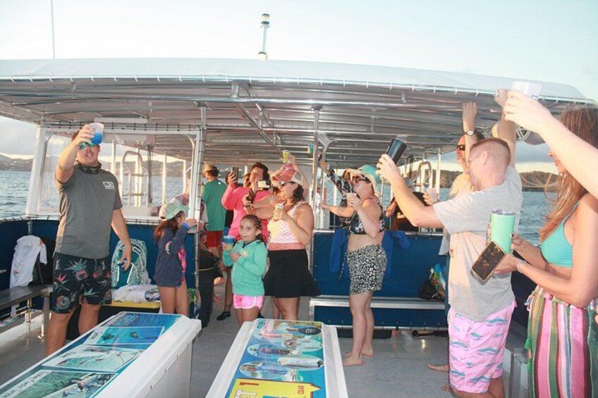 Afternoon Snorkel, Pizza & Sunset Tour departing from St. Thomas & St. John 3