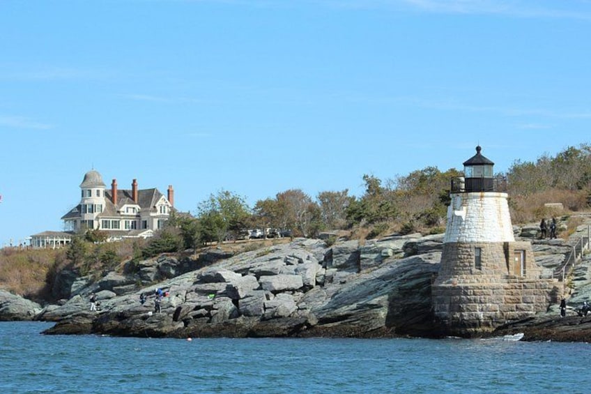 Castle Hill Inn and its lighthouse look even better from the water view. 2