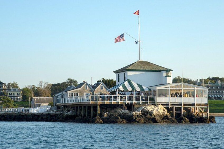 Lime Rock Lighthouse, now the Ida Lewis Yacht Club, has a great tale to tell. 2