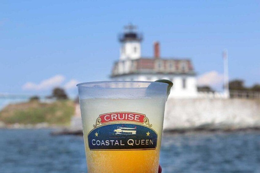 A mimosa is included in the price of the cruise on Coastal Queen's Lighthouse and Mimosa Tour. 4