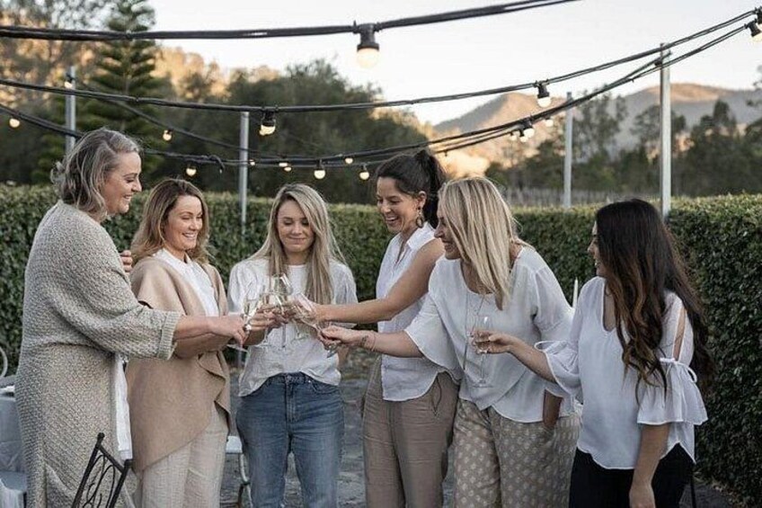 Ladies having a glass 4