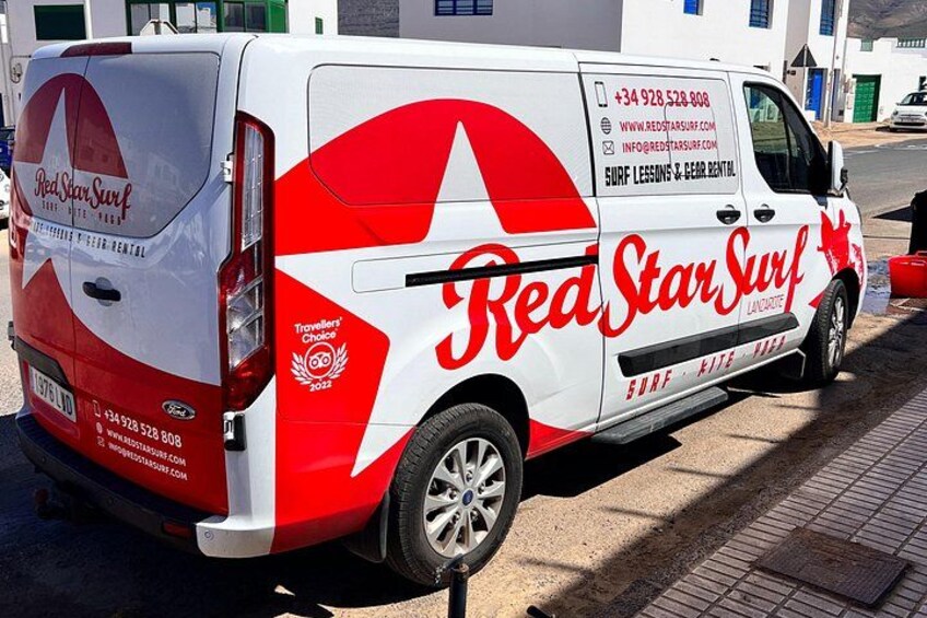 Our comfortable a/c vans will pick you up and take you to the spot of the day 3