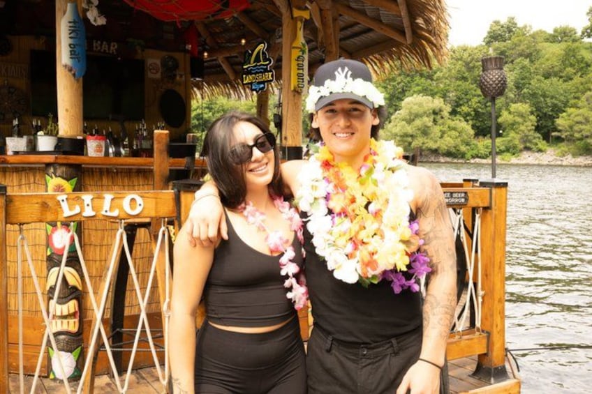 Lilo Floating Tiki Bar on the Ottawa River (Gatineau Pickup) 2