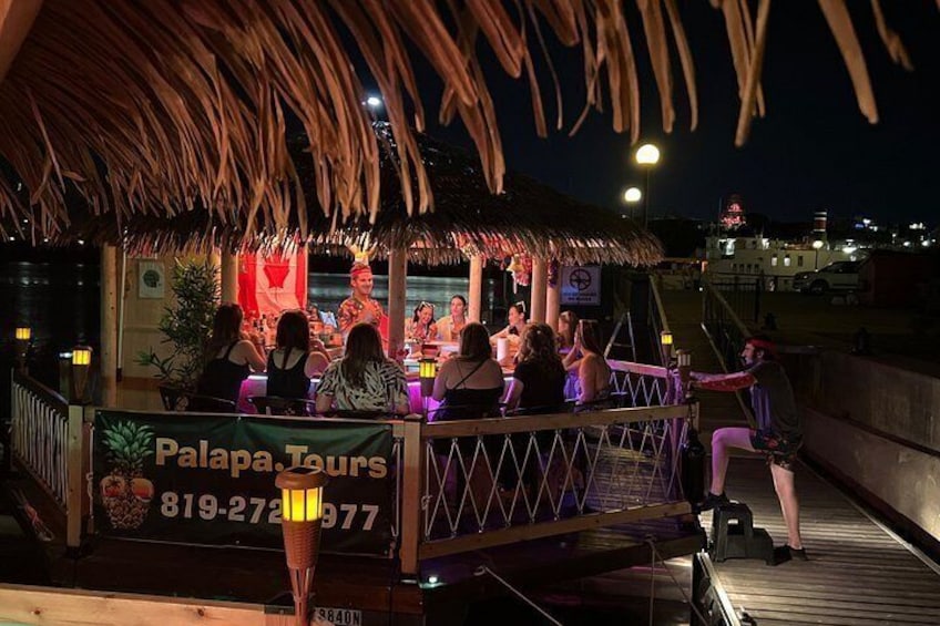 Lilo Floating Tiki Bar on the Ottawa River (Gatineau Pickup) 2