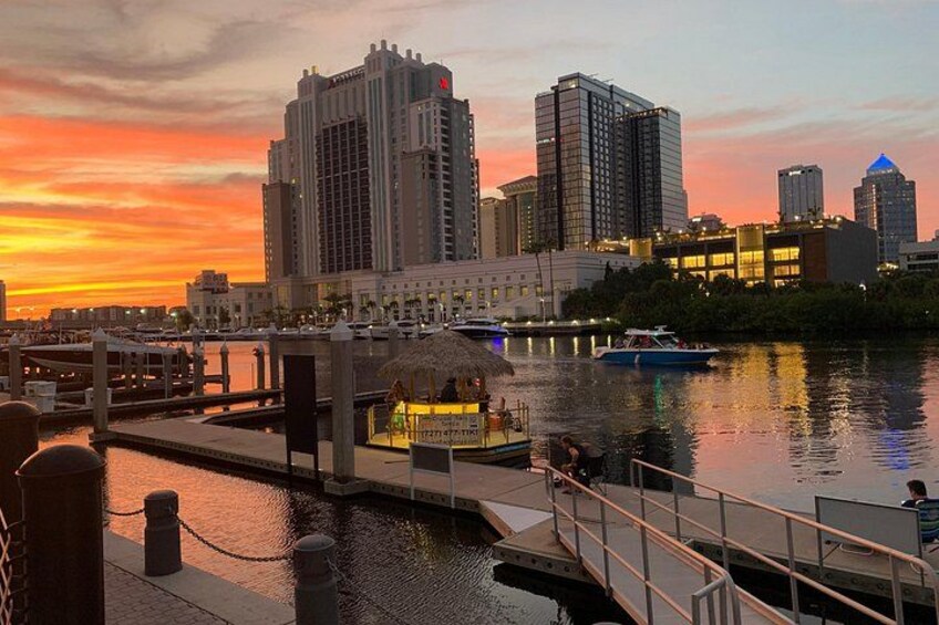 Tiki Boat - Downtown Tampa - The Only Authentic Floating Tiki Bar 1