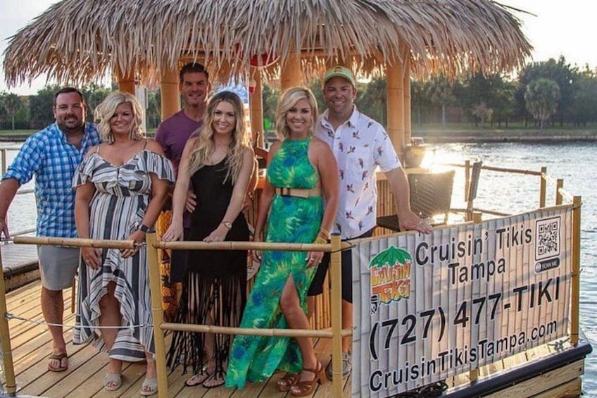Tiki Boat - Downtown Tampa - The Only Authentic Floating Tiki Bar 3