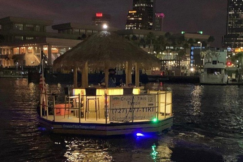 Tiki Boat - Downtown Tampa - The Only Authentic Floating Tiki Bar 3