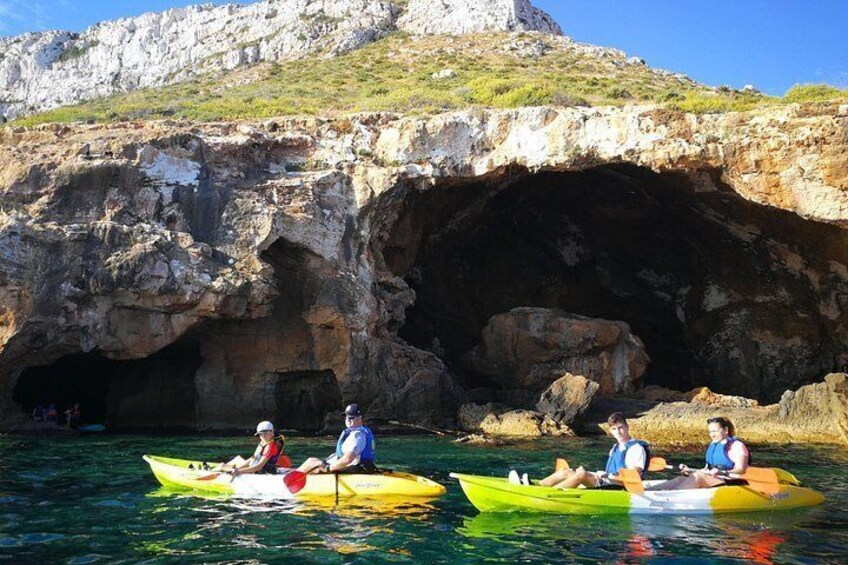 Denia Cova Carved Kayak 5
