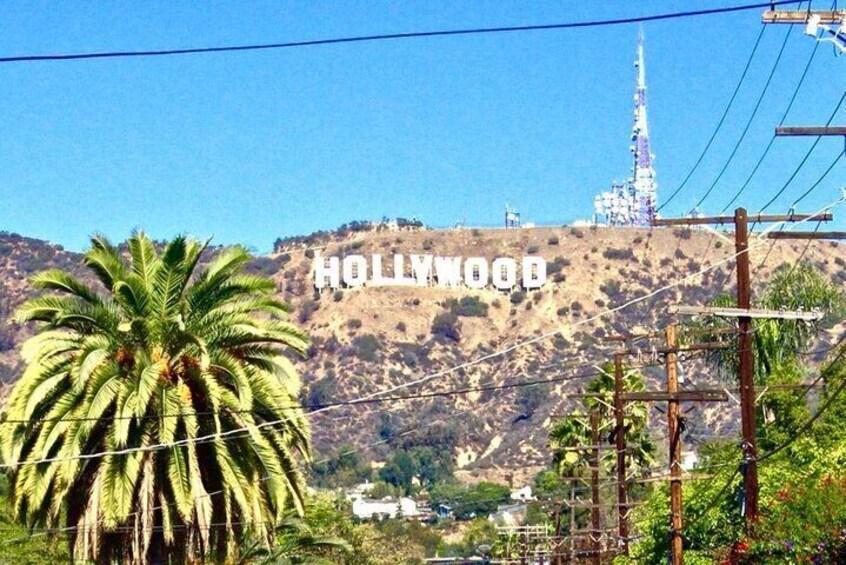 hollywood sign view from Beachwood