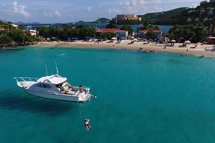 US Virgin Islands Island Hop & Food Boat Tour 1