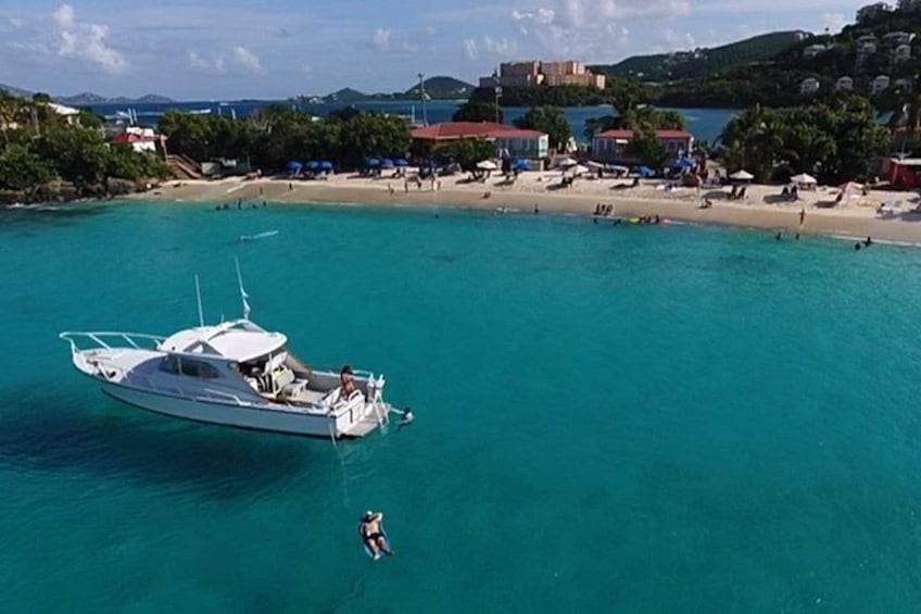 US Virgin Islands Island Hop & Food Boat Tour 1