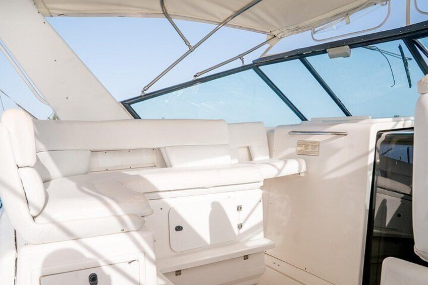 Cockpit seating on Freestyle. 3