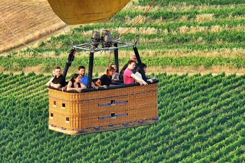Hot Air Balloon ride in the Chianti Valley Tuscany 2