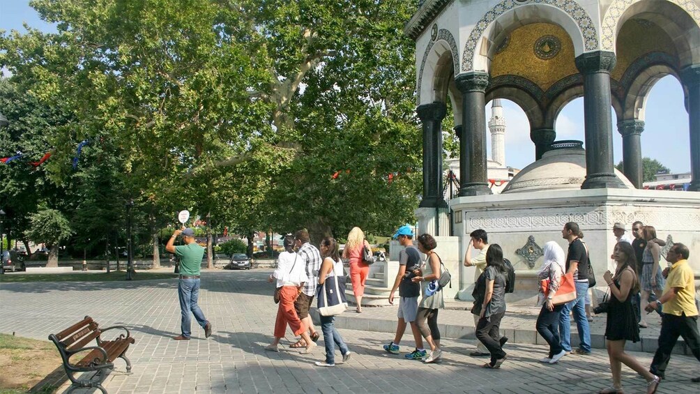 Group on the tour of Istanbul