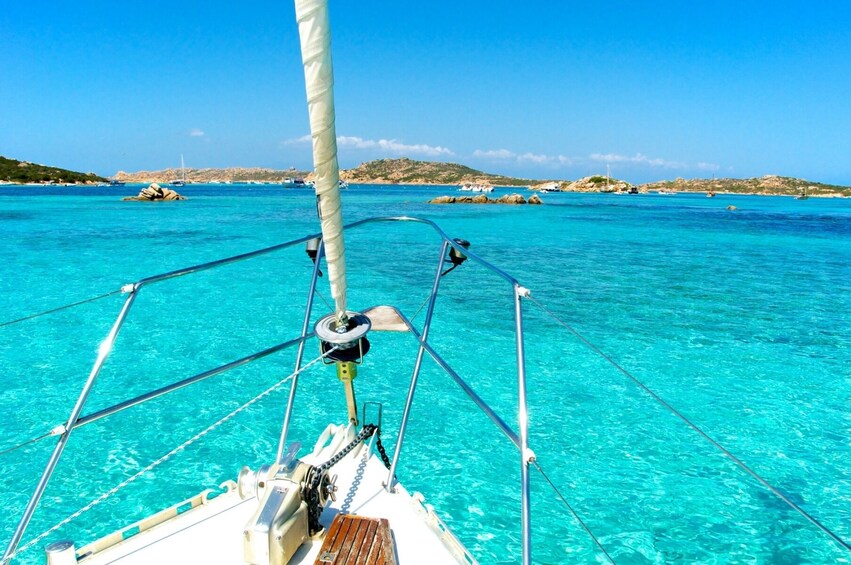 Boat tour in the La Maddalena Archipelago in Sardinia