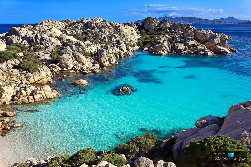 Boat tour in the La Maddalena Archipelago in Sardinia