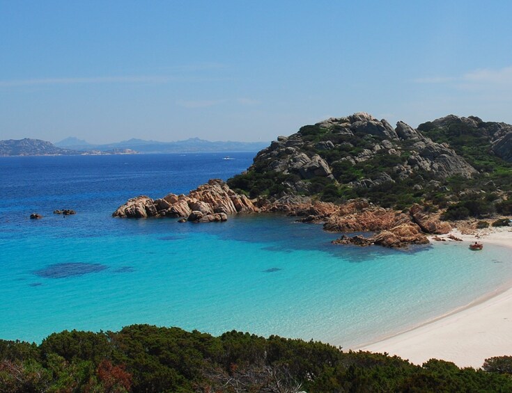 Boat tour in the La Maddalena Archipelago in Sardinia