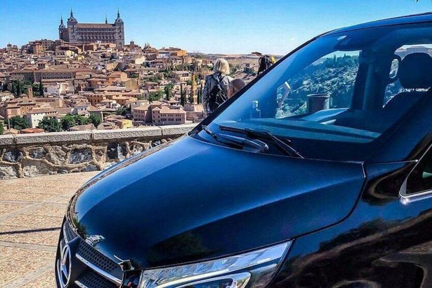 Optional transfer from Madrid in Mercedes-Benz minivan 2