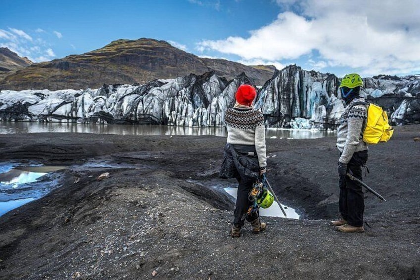 It's amazing feeling when you are standing close to the glacier. 3
