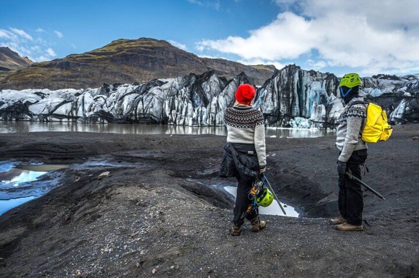 It's amazing feeling when you are standing close to the glacier. 1
