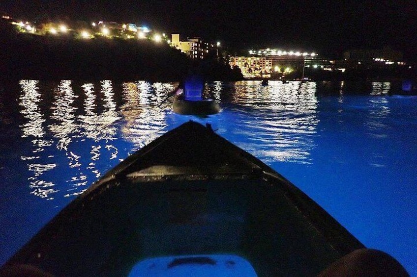 So calm and peaceful during the Kayak After Dark tour 3