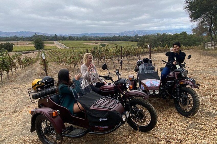 Sonoma Valley Sidecar Wine tours 4