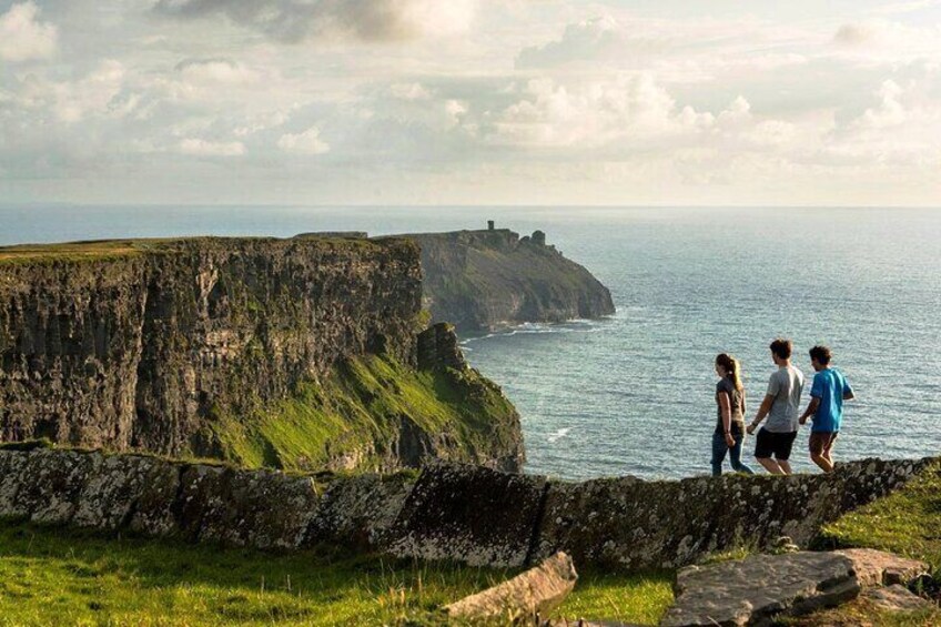 Guided walk along the Cliffs of Moher County Clare Ireland