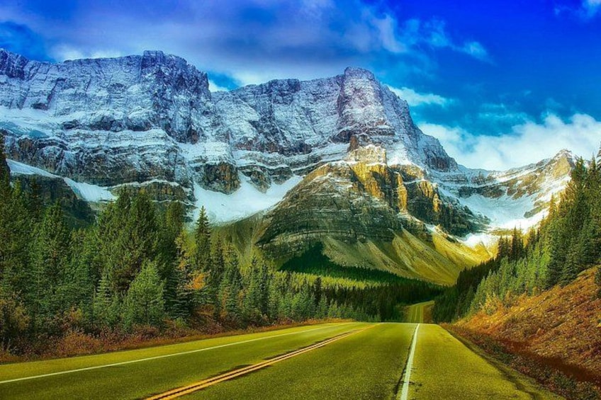 Smartphone Audio Driving Tour between Banff and Calgary 5