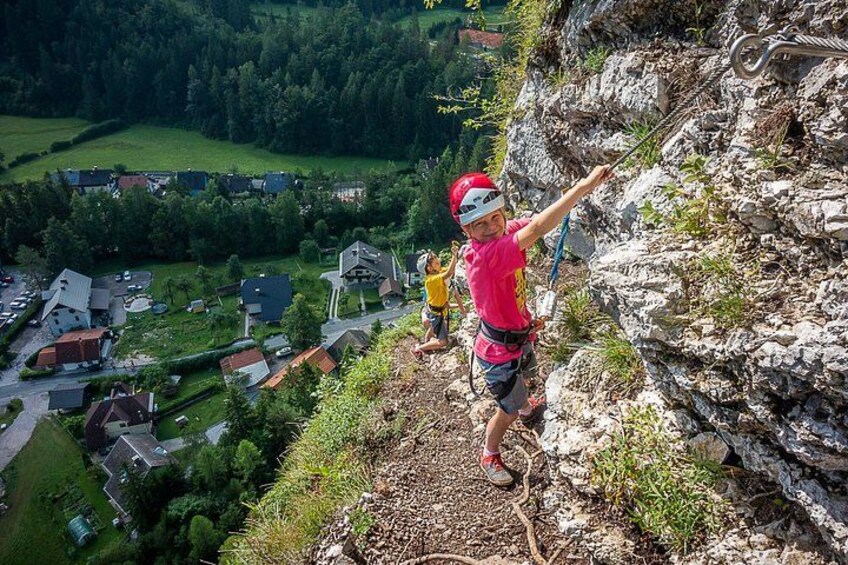 Mojstrana Via Ferrata for Families & Kids | From Bled, Slovenia 5