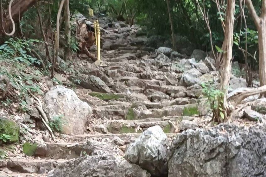 If the Boat can't go you have to cross the Mountain 3