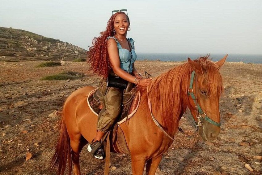 Aruba Ecological & Coastline Horseback Ride with Beach Photo Stop 2