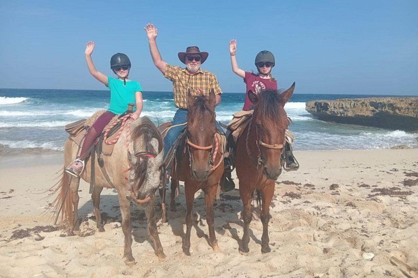 Aruba Ecological & Coastline Horseback Ride with Beach Photo Stop 3