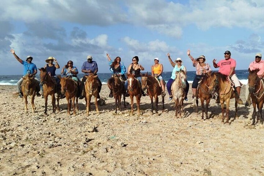 Aruba Ecological & Coastline Horseback Ride with Beach Photo Stop 3