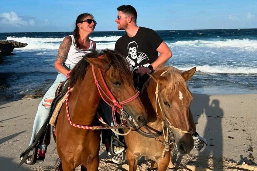 Aruba Ecological & Coastline Horseback Ride with Beach Photo Stop 2