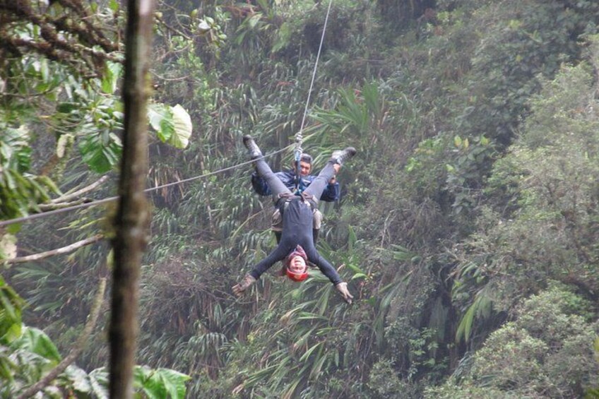 Canopy Ziplining in Puntzan Adventure Park 1