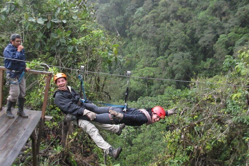 Canopy Ziplining in Puntzan Adventure Park 5