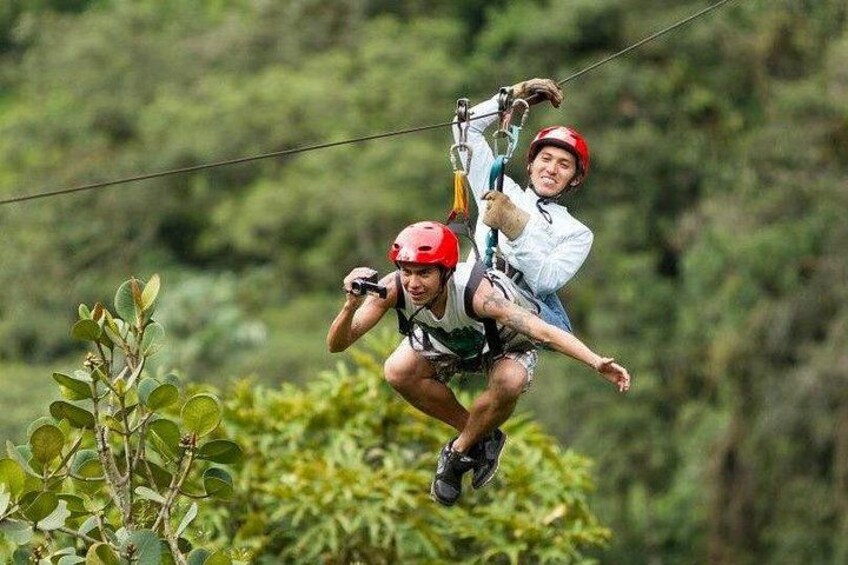 Canopy Ziplining in Puntzan Adventure Park 3